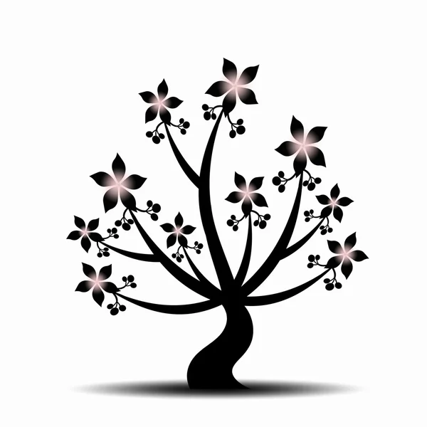Art tree — Stock Vector