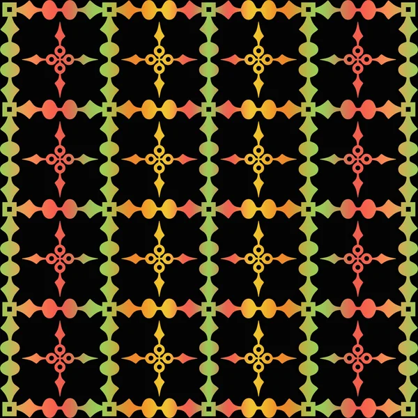 Kleurrijke naadloze patroon — Stockvector