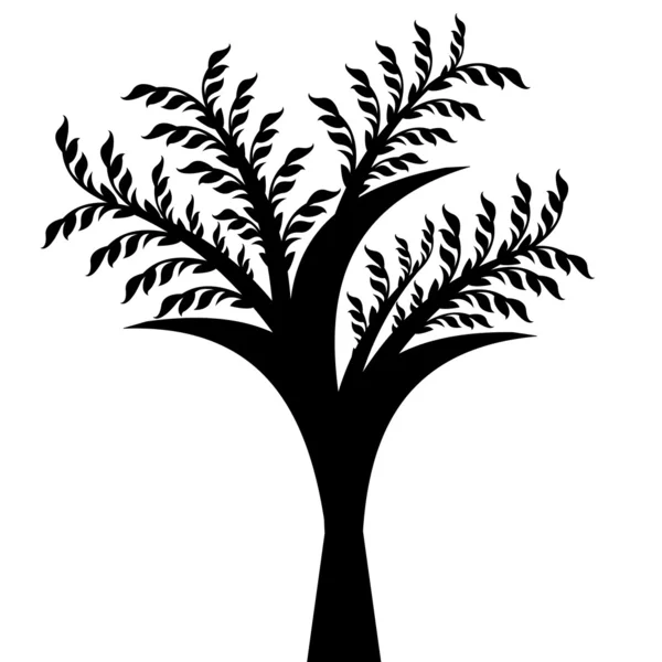 Καλλιτεχνικό δέντρο — Διανυσματικό Αρχείο