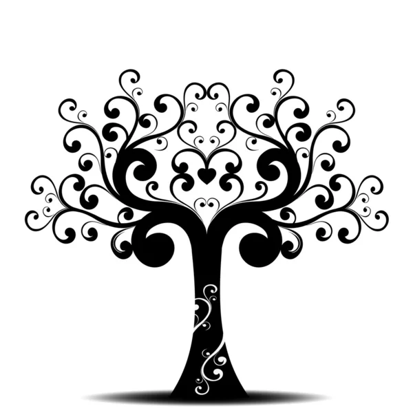 Konstträd — Stock vektor