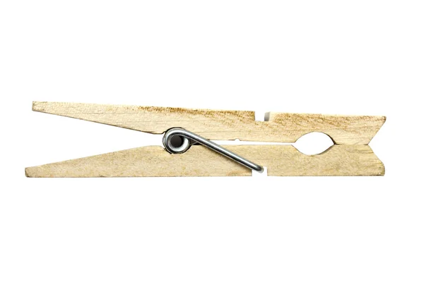 Wooden clothespin — Stock Photo, Image