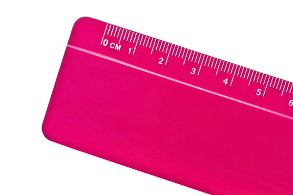 stock image Pink ruler