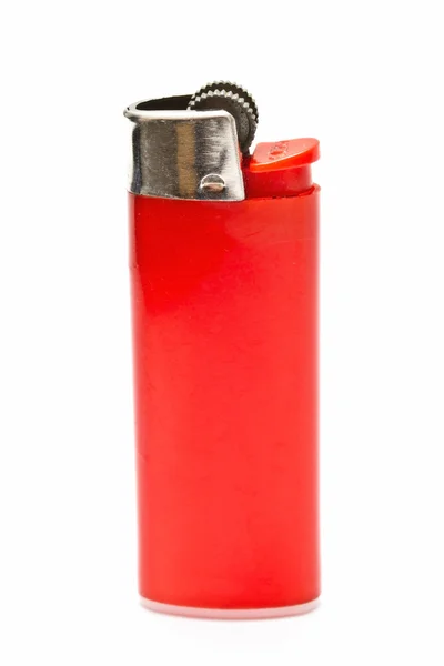 Красная зажигалка — стоковое фото