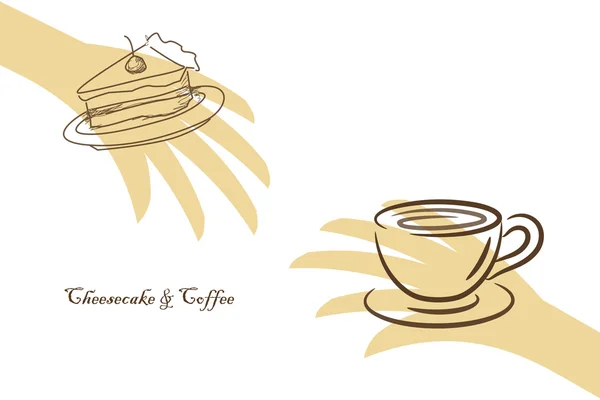 Coffee Time — Stock Vector