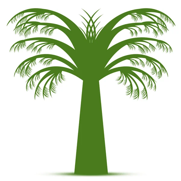 Palmeira abstrata — Vetor de Stock