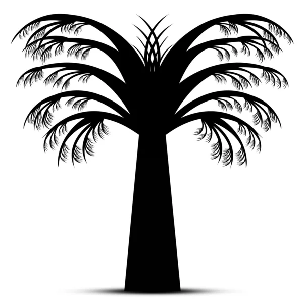 Streszczenie palmy — Wektor stockowy