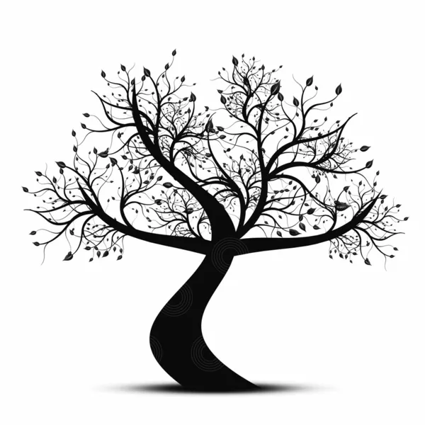 Art tree — Stock Vector