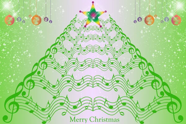 Jul dekoration bakgrund — Stock vektor