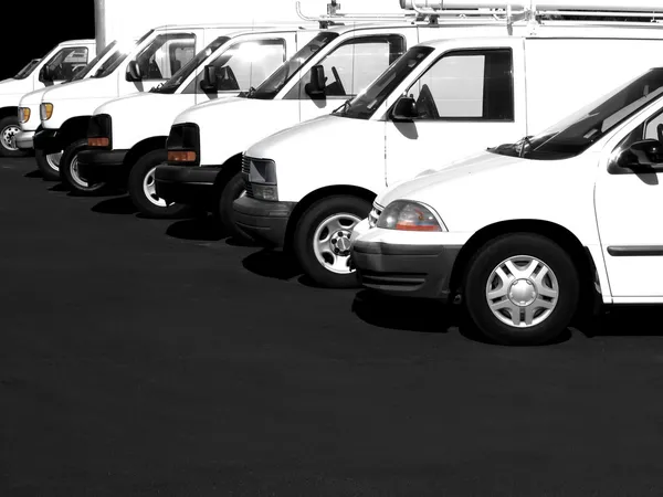 Cars in a Row — Stock Photo, Image