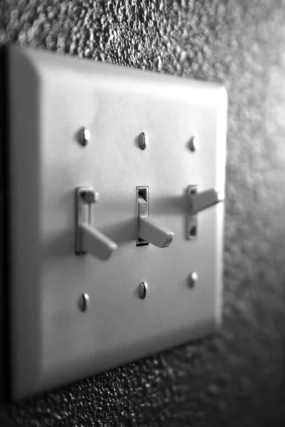 Interruptor de luz — Fotografia de Stock