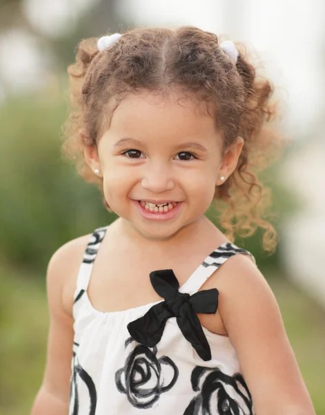 Šťastné dítě s úsměvem — Stock fotografie