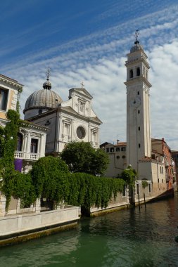 Greek Orthodox Cathedral of St. George in Venice, Italy clipart