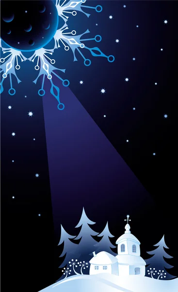Veille de Noël — Image vectorielle