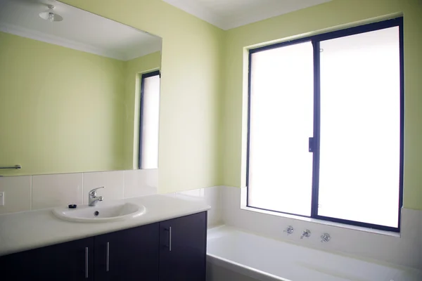 Grøn badeværelse - Stock-foto