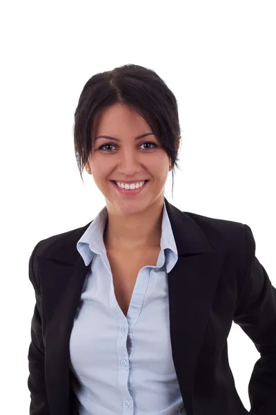 Geschäftsfrau lächelt — Stockfoto