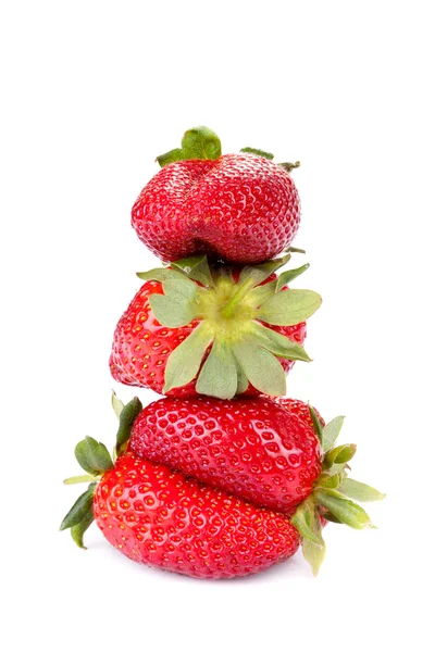 Bund saftige Erdbeeren — Stockfoto