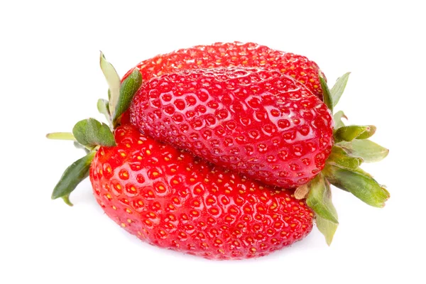 两个草莓 — 图库照片