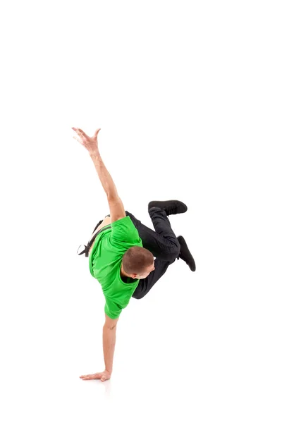 Hip hop breakdancer performing — Stock Photo, Image