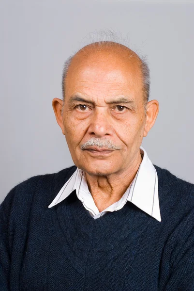 Senior Asian Indian Man — Stock Photo, Image