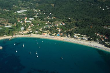 Helikopterden ateş valtos beach