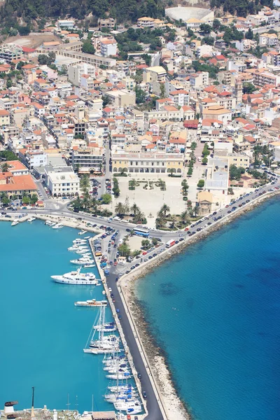 Aerial view on Zakynthos Greece — Stock Photo, Image