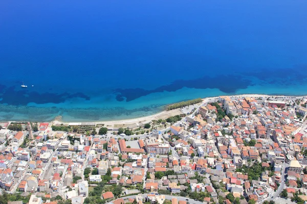 Luchtfoto op zakynthos, Griekenland — Stockfoto