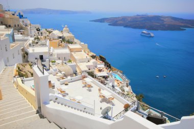 Santorini Adası Yunanistan