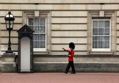 Buckingham Palace Changing of the Guard clipart