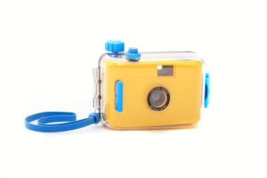 Waterproof underwater camera clipart