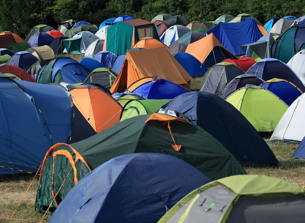 Campingplatser — Stockfoto