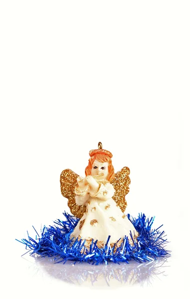 크리스마스에 대 한 작은 천사 작은 조상 — 스톡 사진