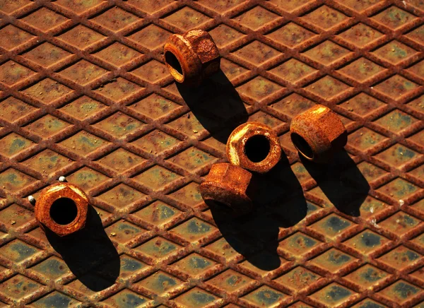 Nueces oxidadas — Foto de Stock