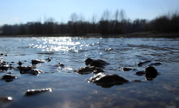 Agua del río — Foto de Stock