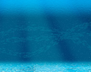 Underwater scene clipart