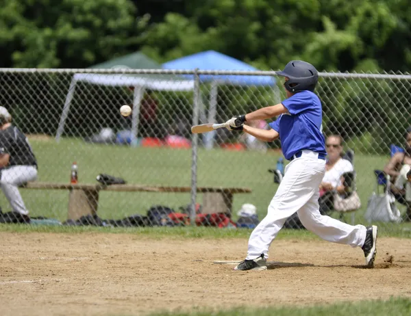 Trochę gracza baseballu — Zdjęcie stockowe