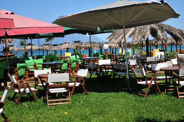 Cafetería en la playa — Foto de Stock