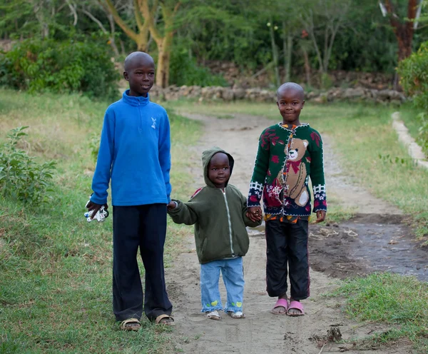 Bambini kenioti — Foto Stock