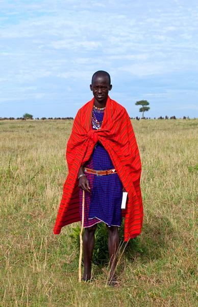 Masai Rehberi — Stok fotoğraf