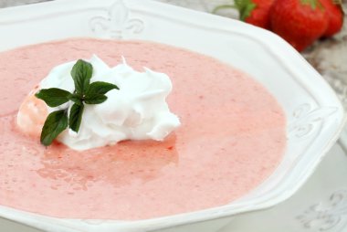 Strawberry Soup clipart