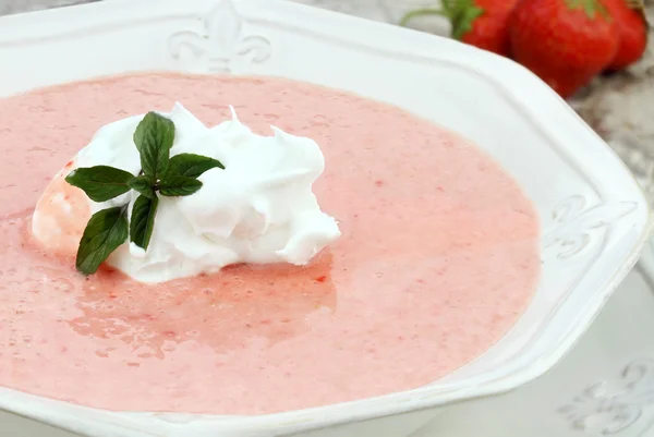 Strawberry Soup — Stock Photo, Image