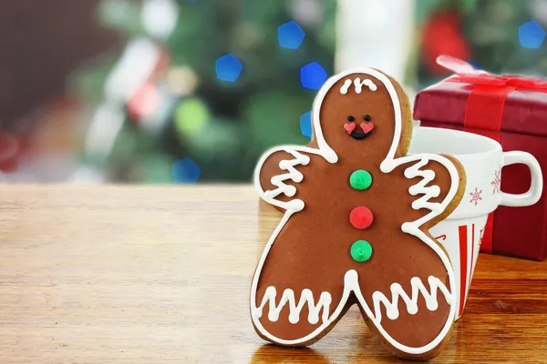 Gingerbread Man Cookie — Stock Photo, Image