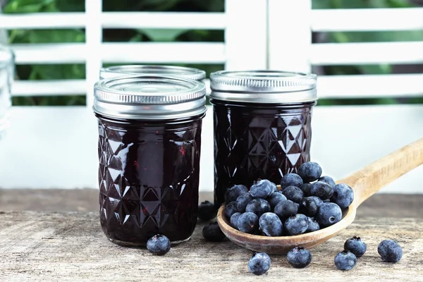 Blueberry Preserves — Stock Photo, Image