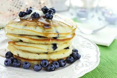 Blueberry Pancakes clipart