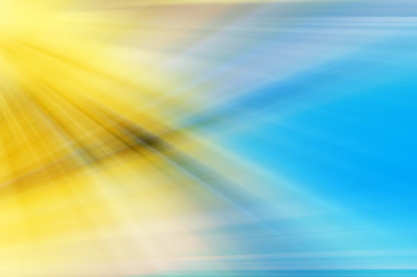 Abstract blue and yellow background