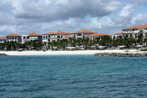 Luxury buildings on Cap Cana seaside — Stock Photo, Image