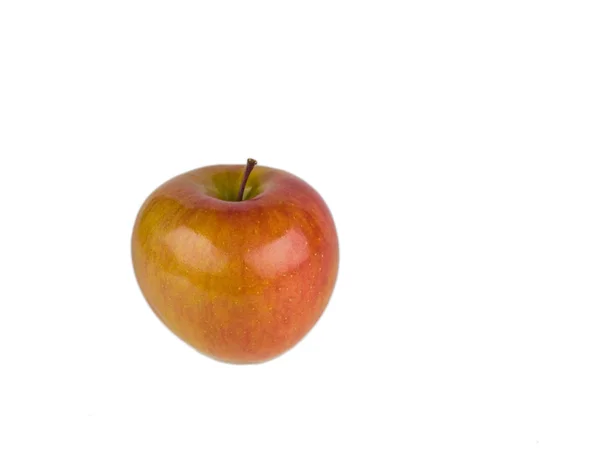 Ein einziger Fuji-Apfel — Stockfoto