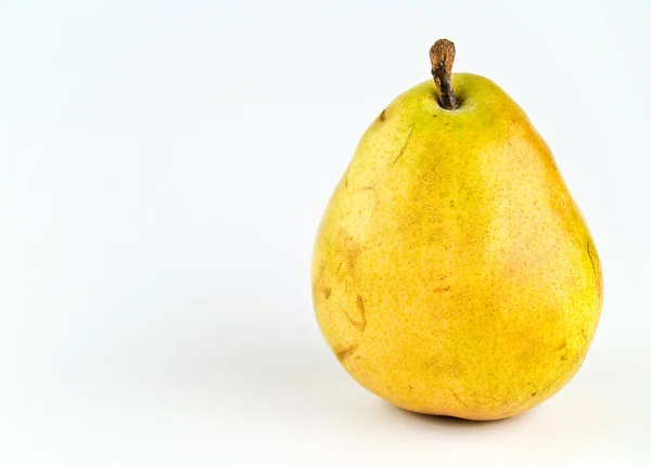 Singel päron isolerad på vitt — Stockfoto