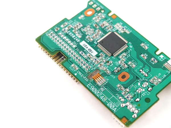 stock image Computer Parts such as Circuit Boards, Memory Chips, CPU and Hard Disk