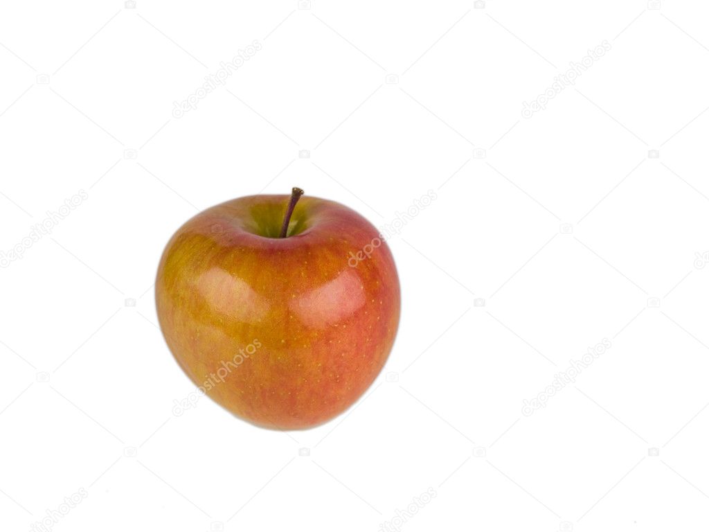 A Single Fuji Apple