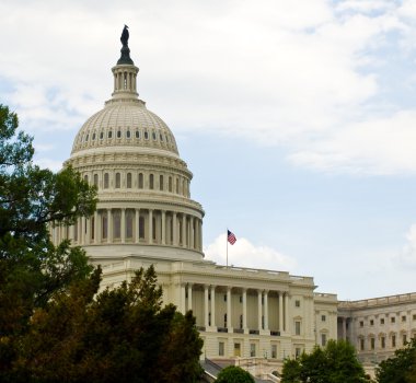 United States Capitol Building in Washington DC clipart